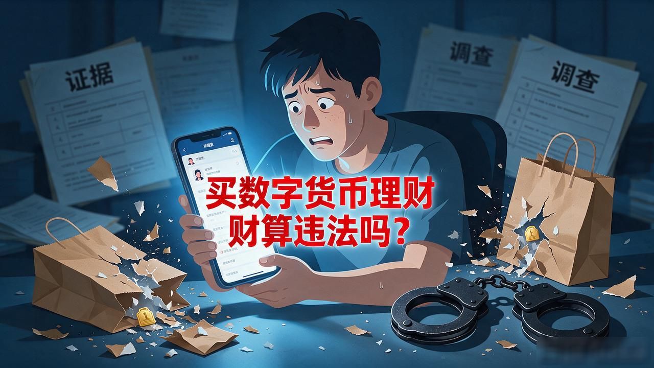 买数字货币理财算违法吗？
