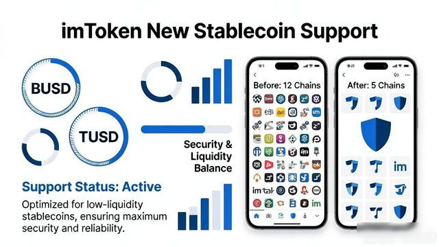 imToken新版稳定币支持哪些？一文看懂