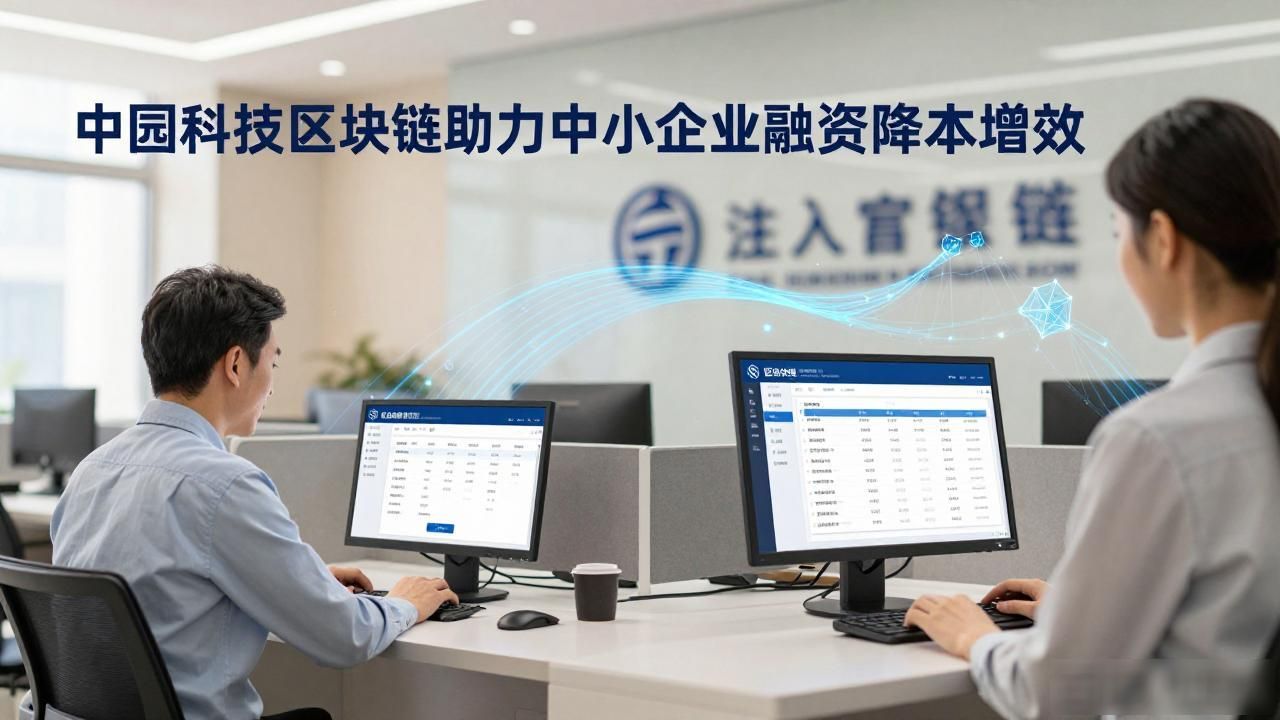 中园科技区块链如何帮中小企业降本增效？