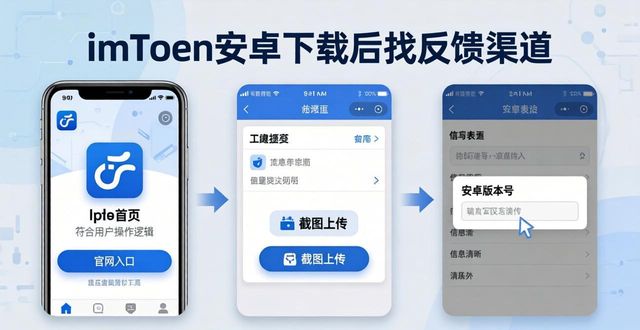 imToken安卓下载后如何找反馈渠道？三步搞定
