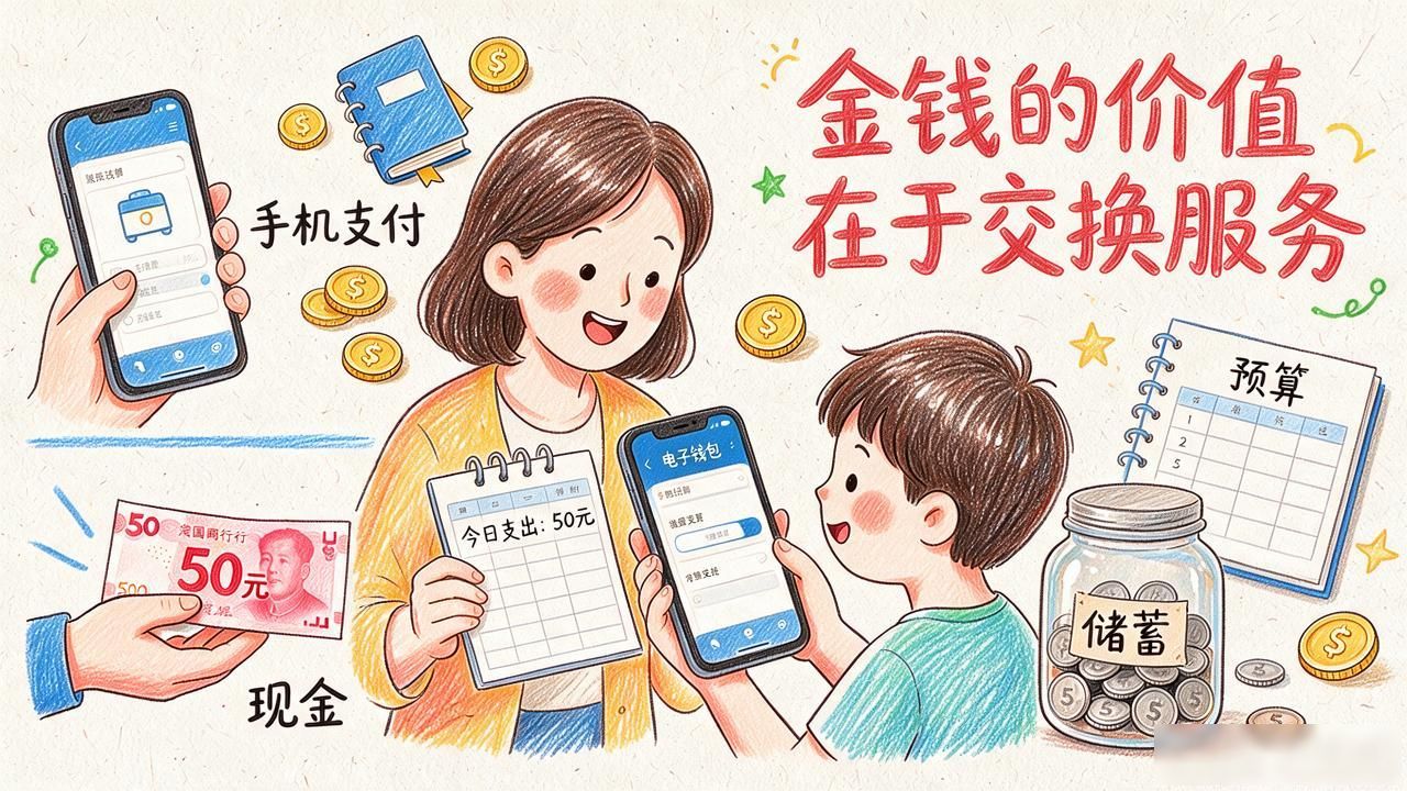 小学生学数字货币：家长必读的财商启蒙课