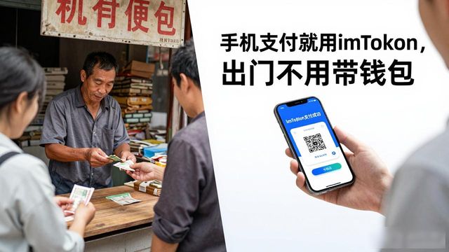 手机支付就用imToken，出门不用带钱包