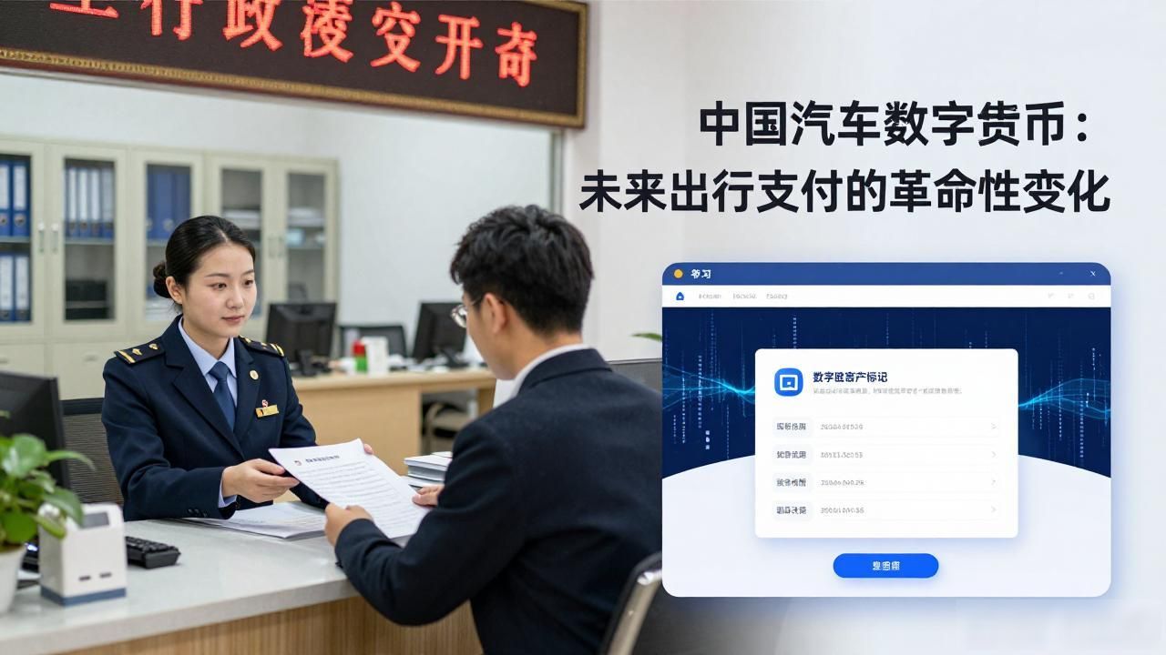中国汽车数字货币：未来出行支付的革命性变化
