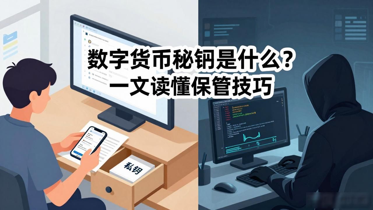 数字货币秘钥是什么？一文读懂保管技巧