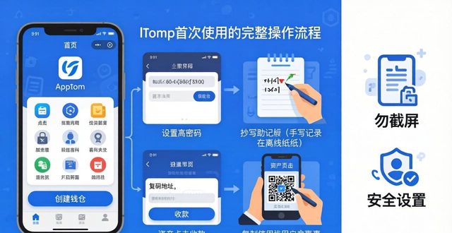 imToken中文版下载后怎么用？首次操作三步走