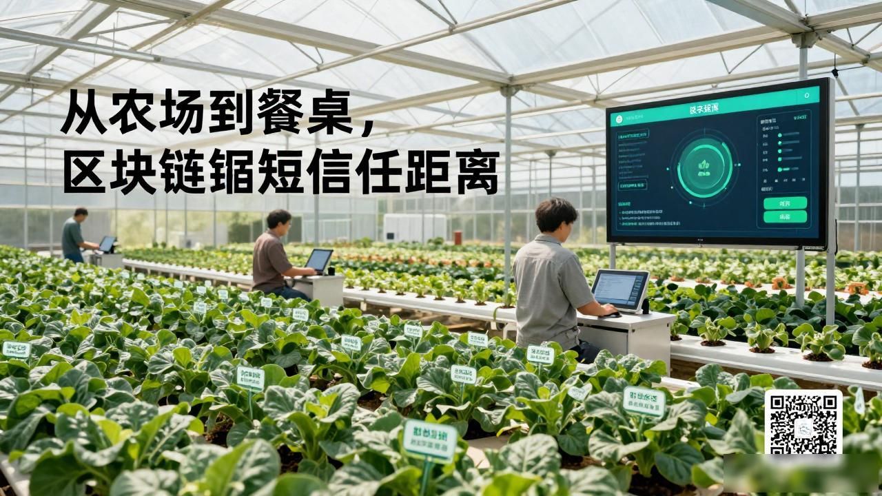 智能温室大棚实景：区块链溯源技术如何重塑农业信任