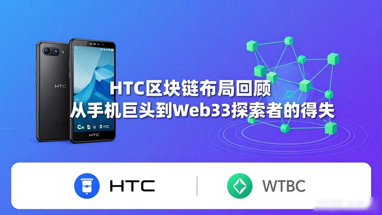 HTC区块链布局回顾：从手机巨头到Web3探索者的得失