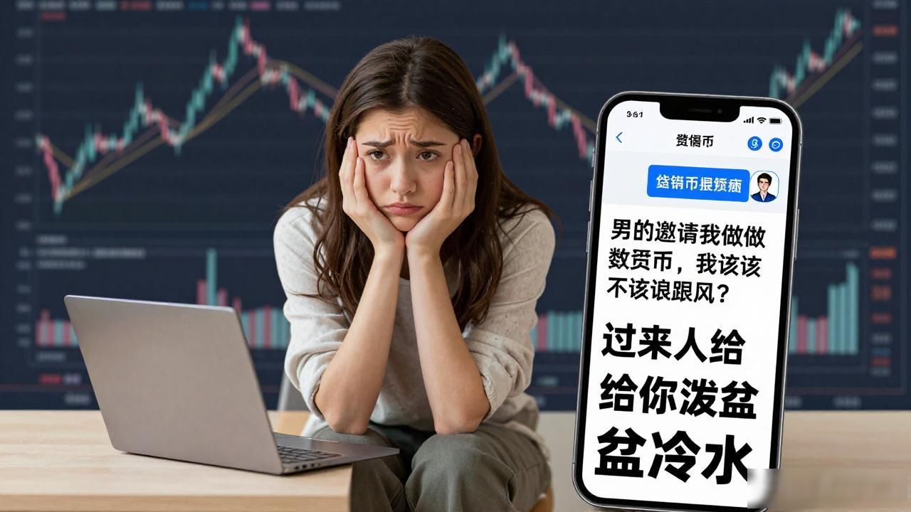 男的邀请我做数字货币，我该不该跟风？过来人给你泼盆冷水