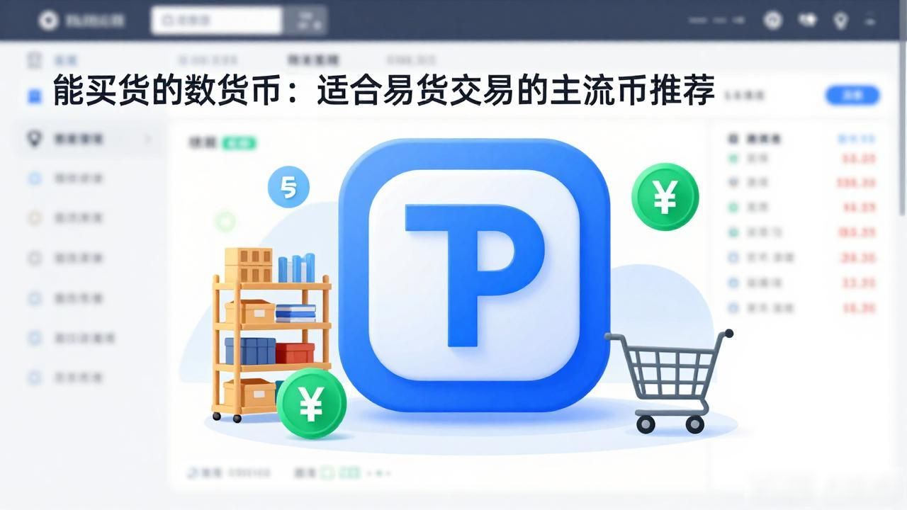能买货的数字货币：适合易货交易的主流币推荐