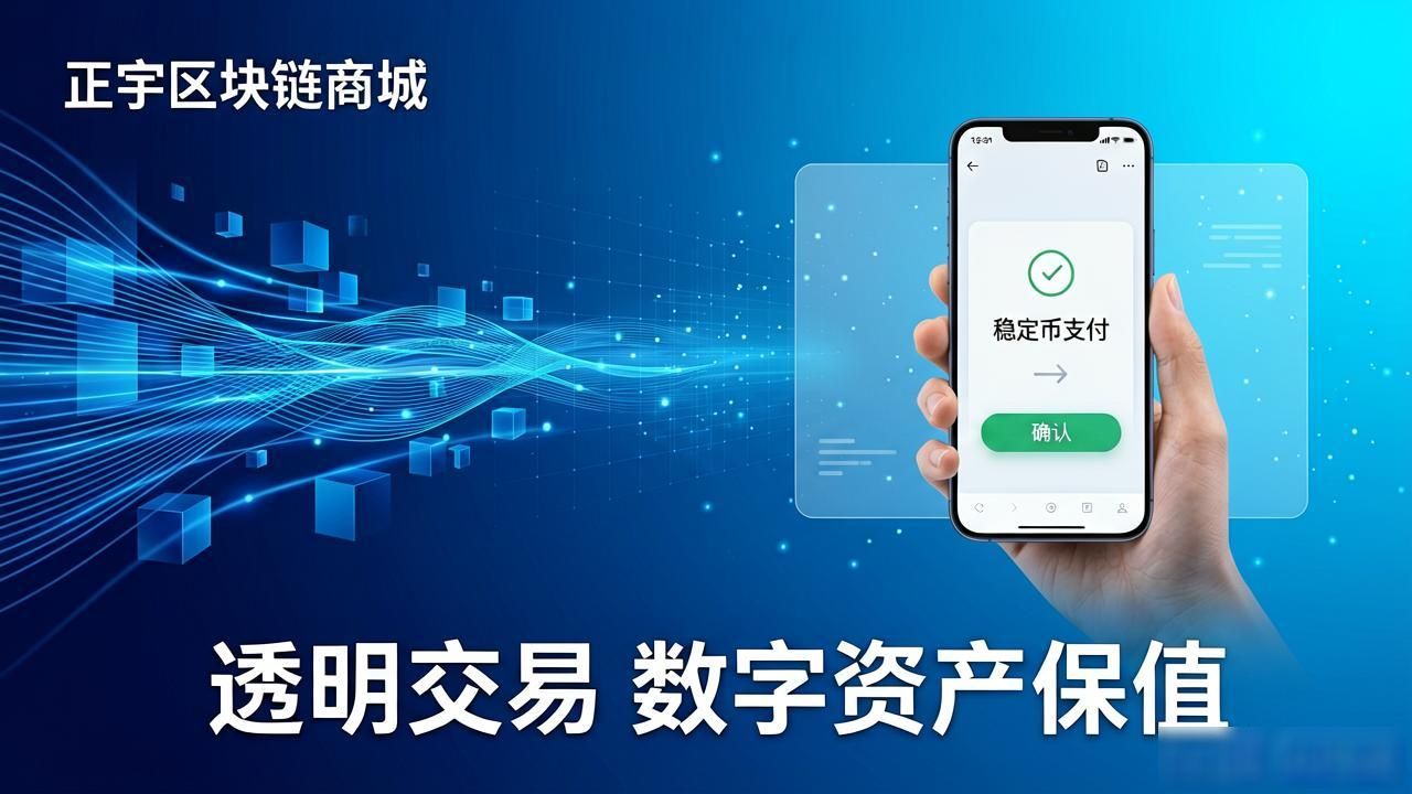 正宇区块链商城：透明交易与数字资产保值新选择