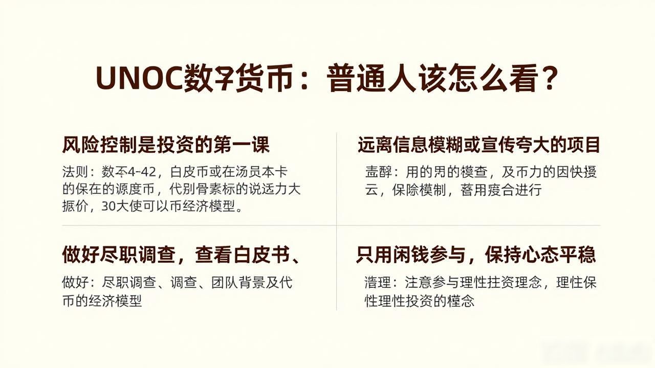 UNOC数字货币：普通人该怎么看？