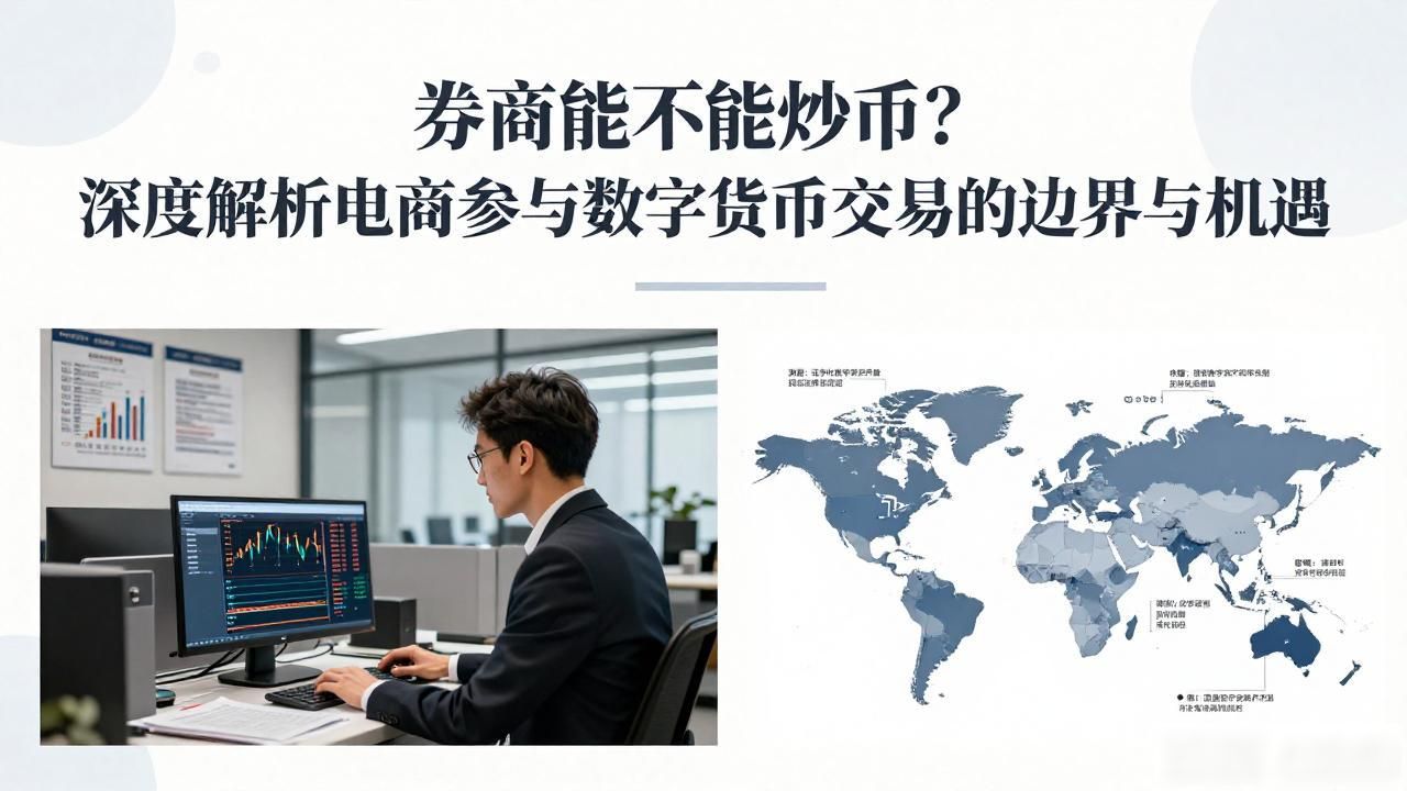 券商能不能炒币？深度解析券商参与数字货币交易的边界与机遇