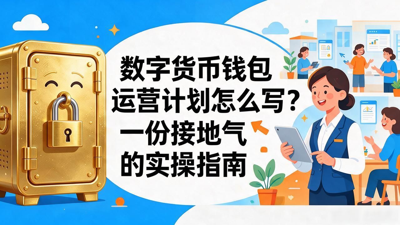 数字货币钱包运营计划怎么写？一份接地气的实操指南