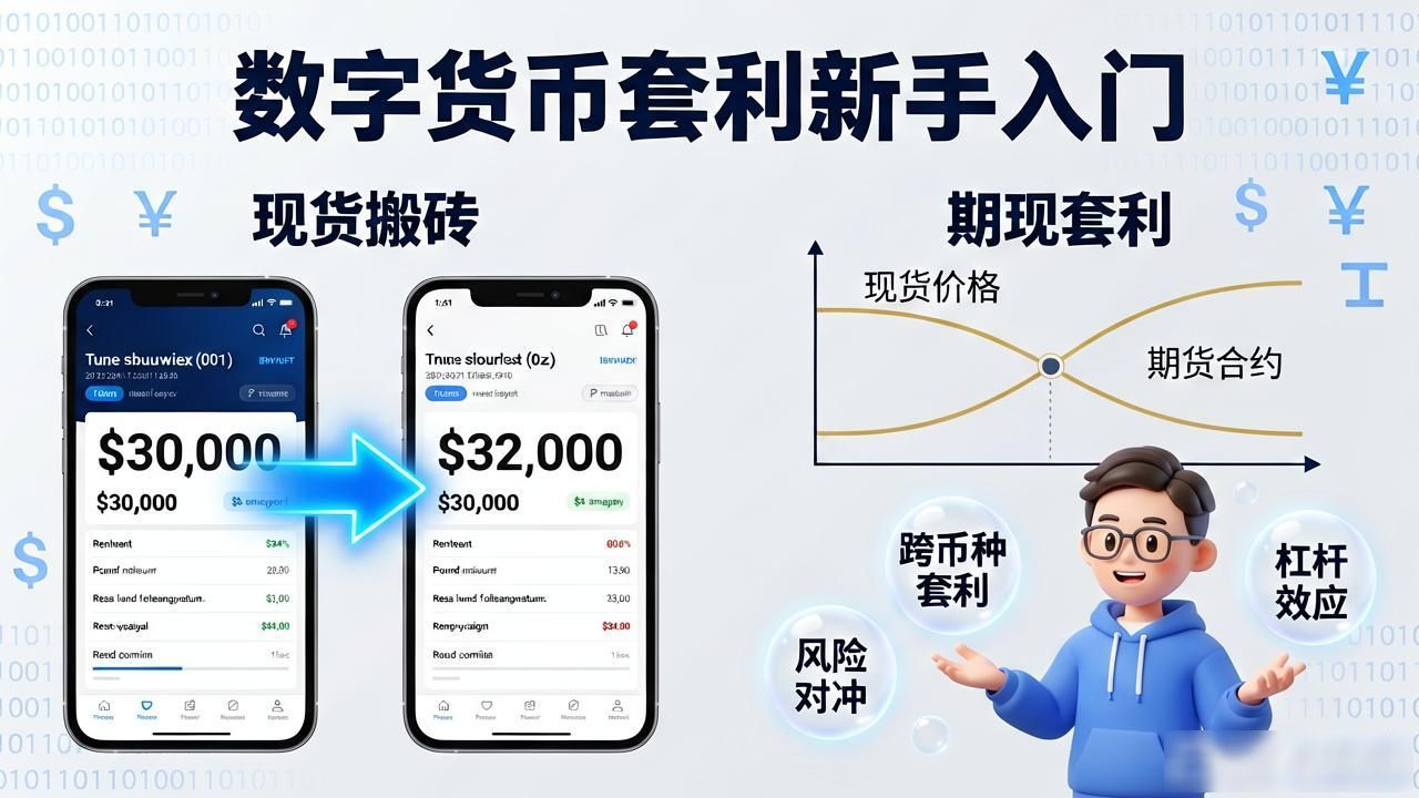 数字货币套利新手入门：零基础如何抓住价差红利