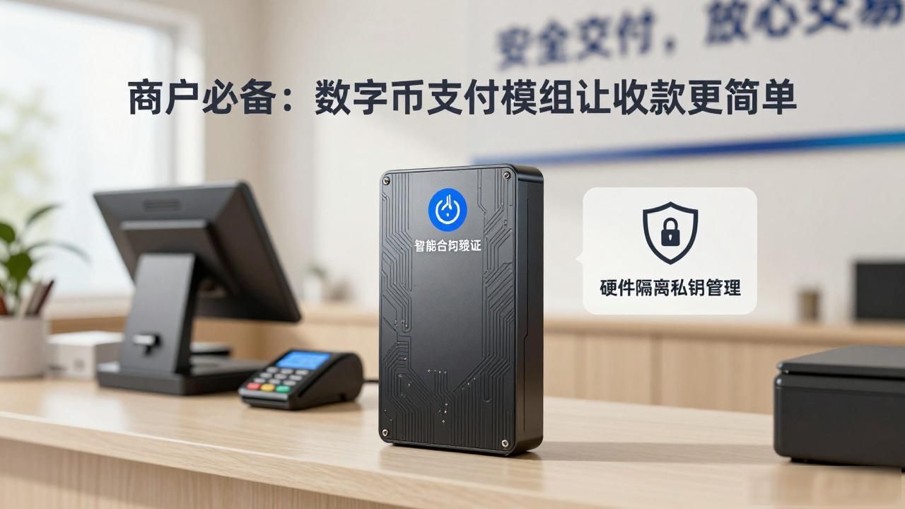 商户必备：数字货币支付模组让收款更简单