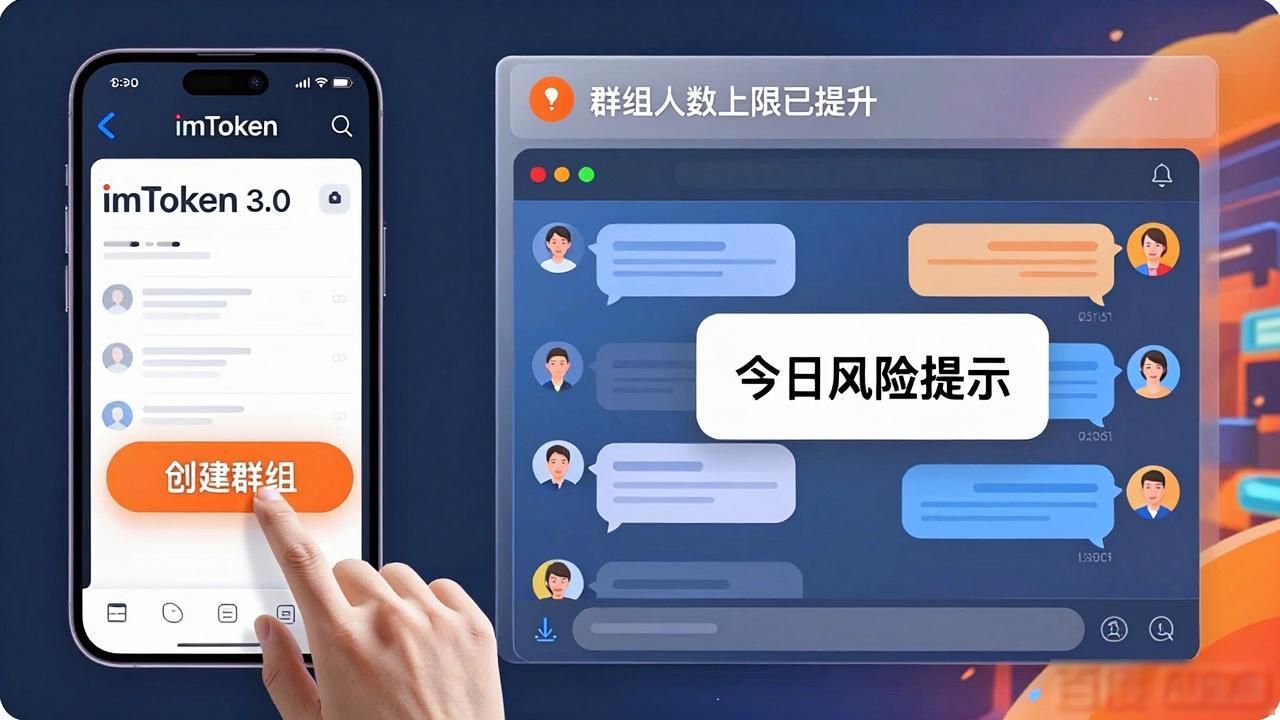 最新imToken 3.0社交功能上线，用户交流更顺畅