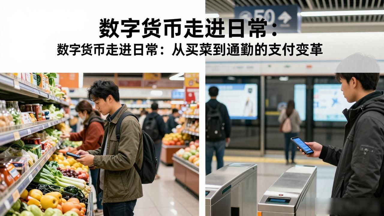 数字货币走进日常：从买菜到通勤的支付变革