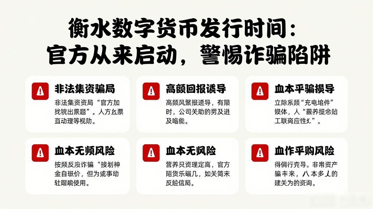 衡水数字货币发行时间：官方从未启动，警惕诈骗陷阱