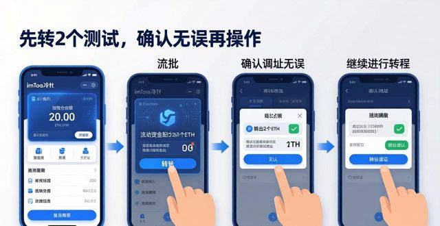 imToken冷钱包流动资金调配技巧，3步搞定