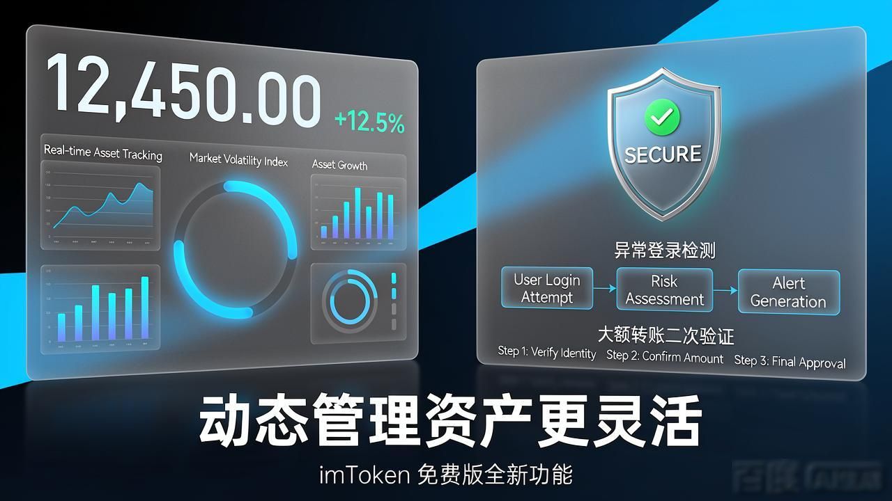 imToken免费版新功能上线，动态管理资产更灵活
