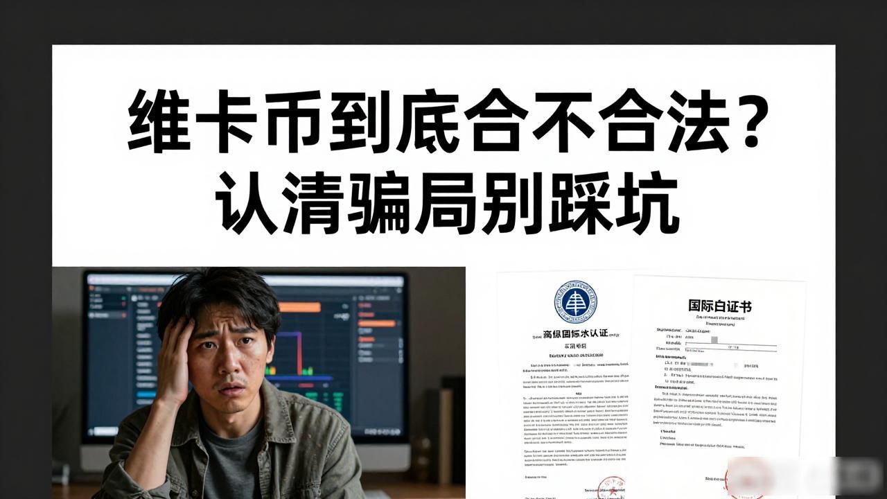 维卡币到底合不合法？认清骗局别踩坑