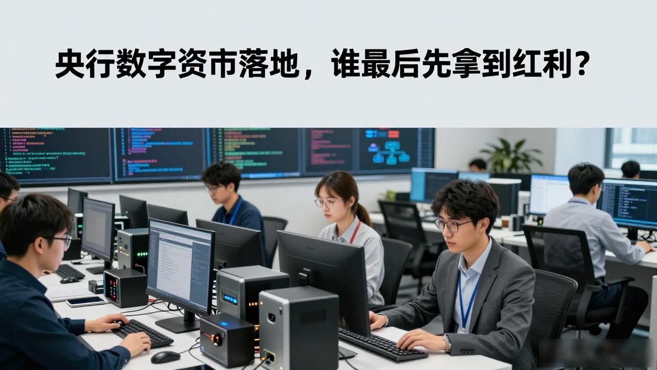 央行数字货币落地，谁最先拿到红利？