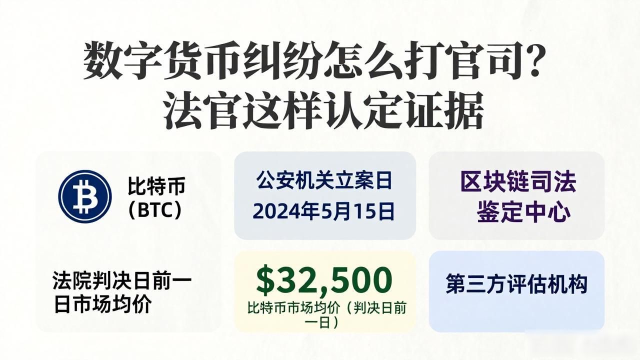 数字货币纠纷怎么打官司？法官这样认定证据