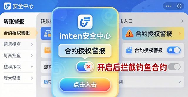 imToken 1.0版安全警报设置教程