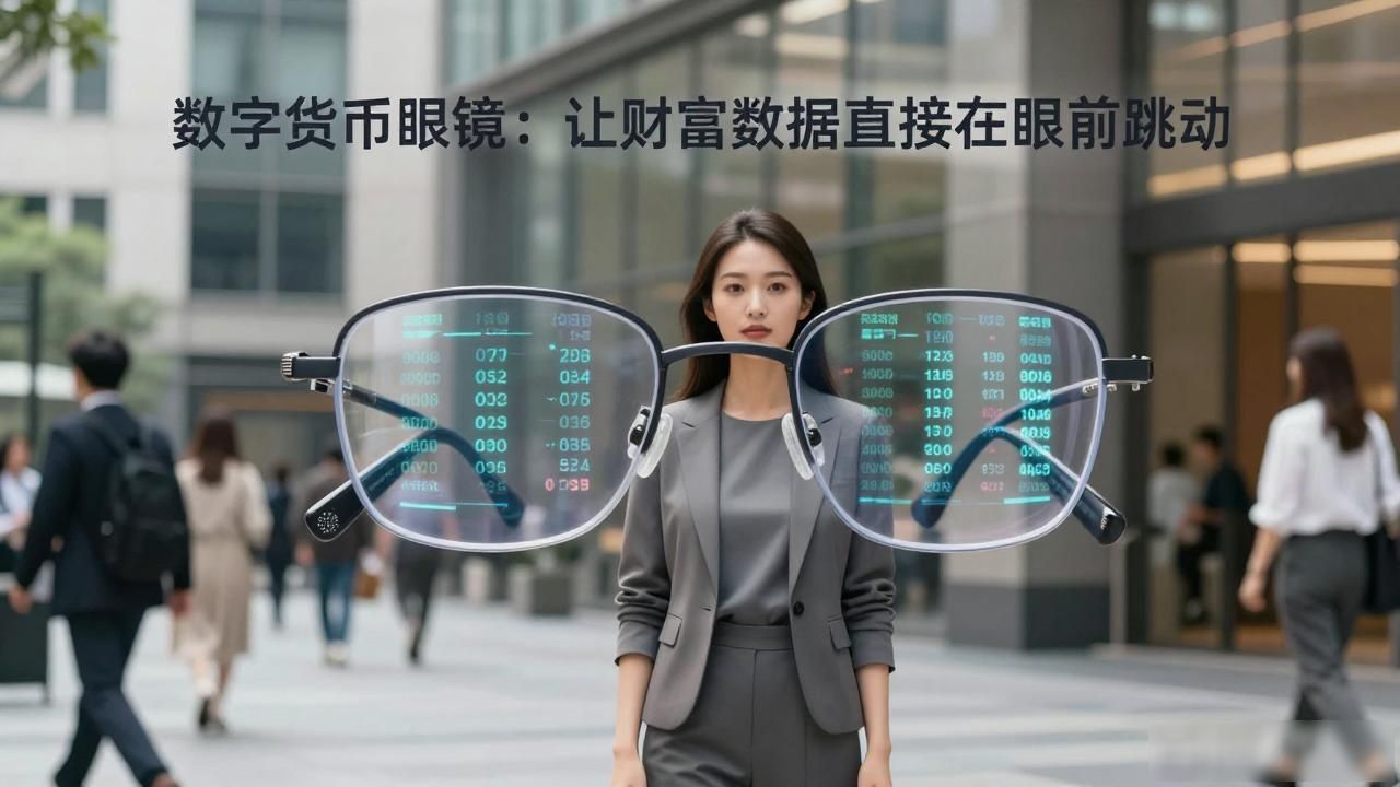 数字货币眼镜：让财富数据直接在眼前跳动