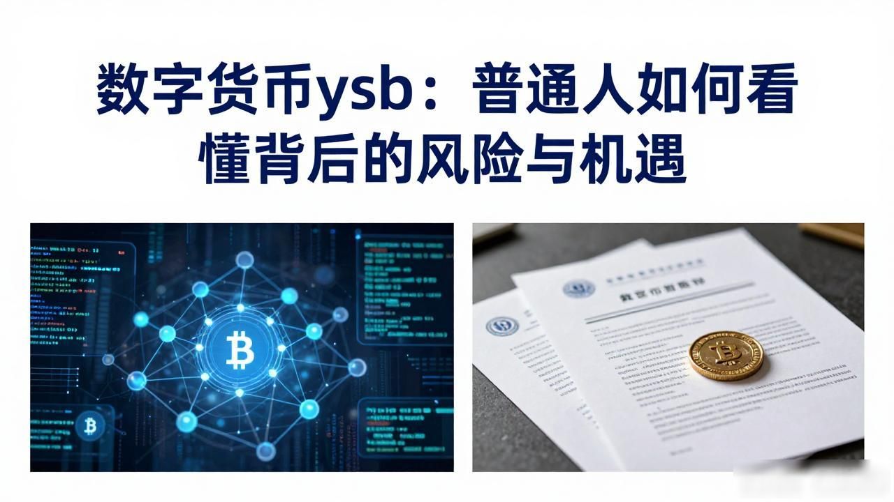 数字货币ysb：普通人如何看懂背后的风险与机遇