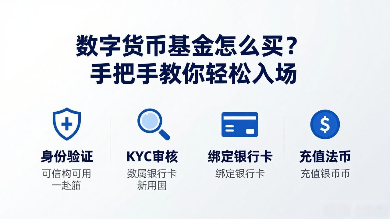 数字货币基金怎么买？手把手教你轻松入场