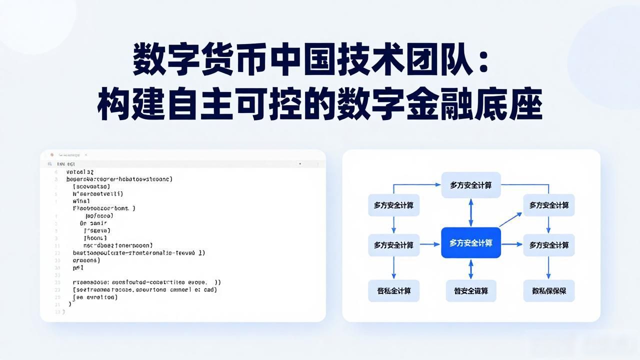 数字货币中国技术团队：构建自主可控的数字金融底座
