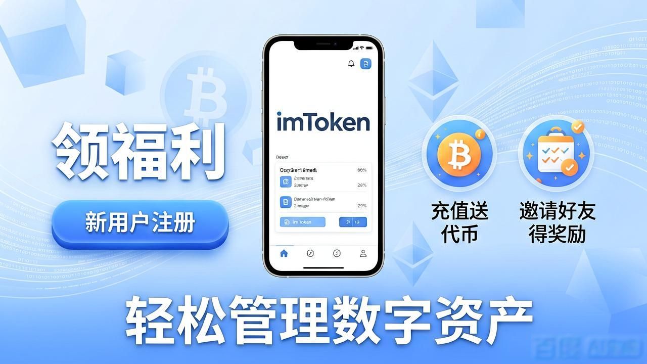 imToken安卓版搞活动，新用户注册领福利，轻松管理数字资产