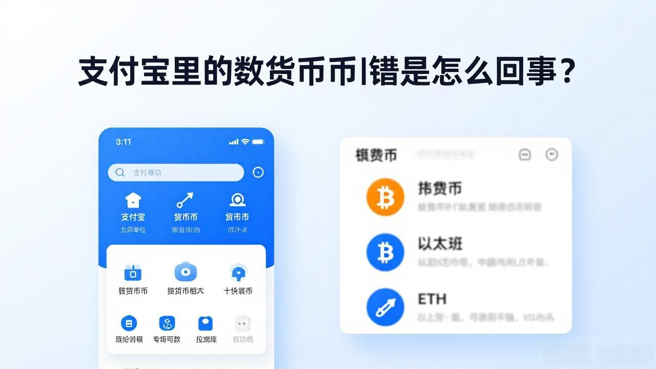 支付宝里的数字货币到底是怎么回事？