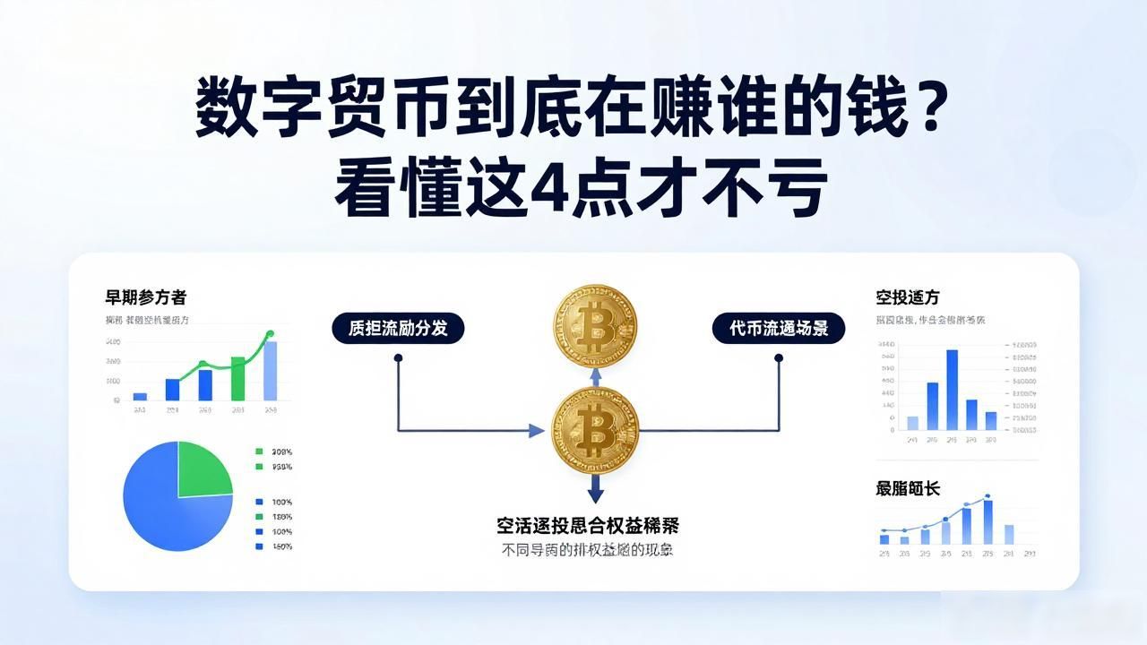 数字货币到底在赚谁的钱？看懂这4点才不亏