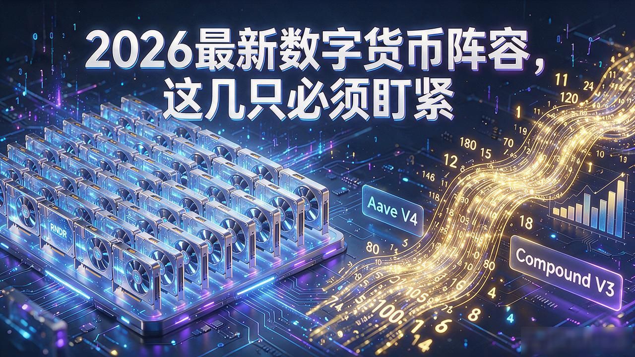 2026最新数字货币阵容,这几只必须盯紧