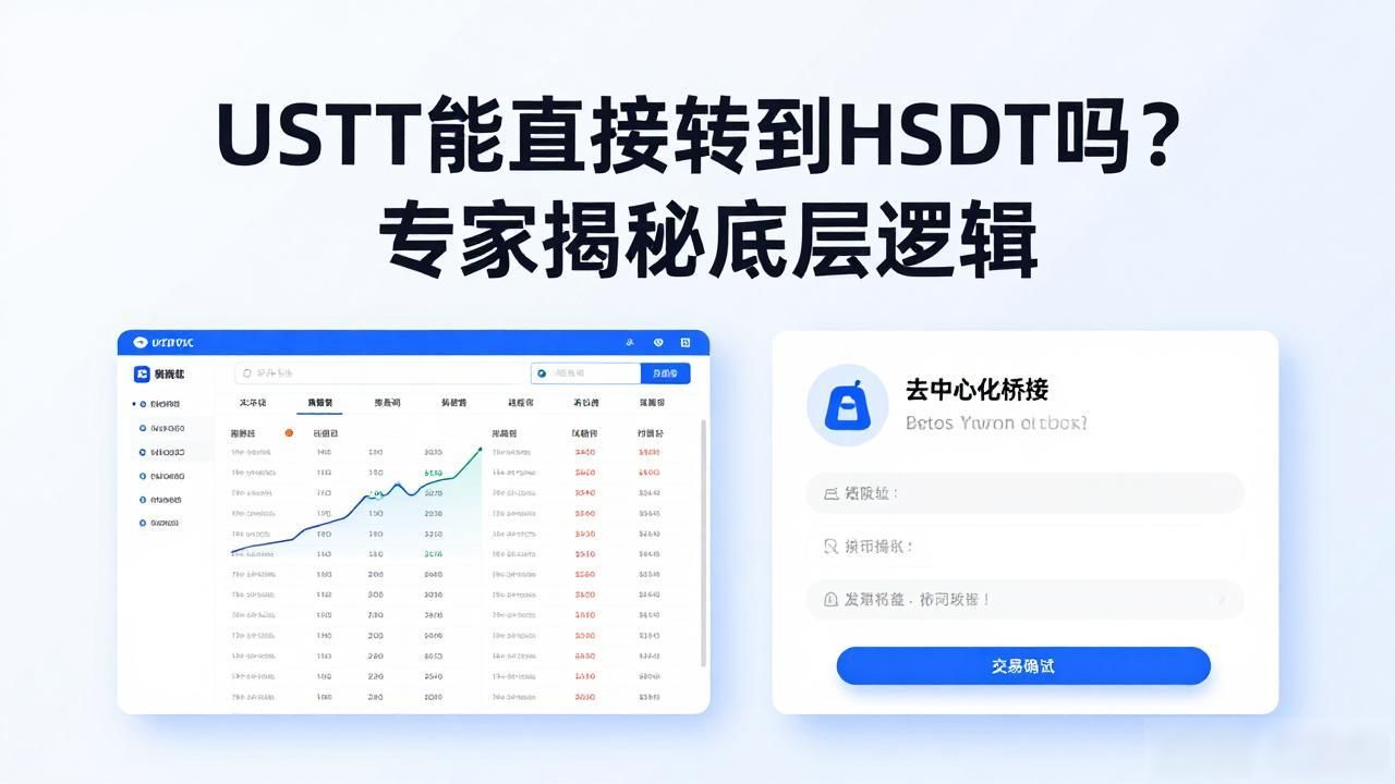 USDT能直接转到HSDT吗？专家揭秘底层逻辑