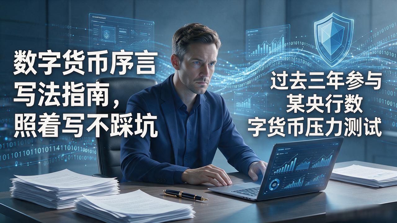 数字货币序言写法指南，照着写不踩坑