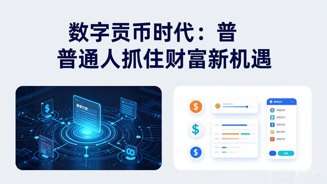 数字货币时代：普通人如何抓住财富新机遇