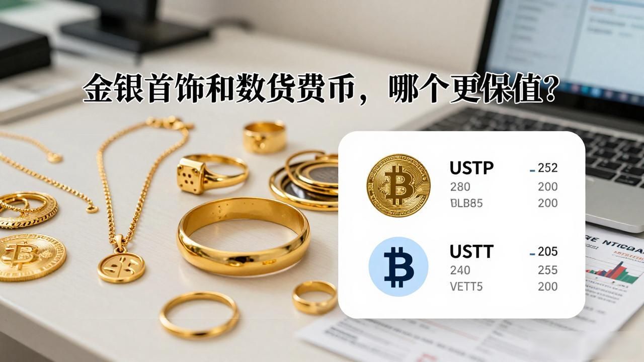 金银首饰和数字货币，哪个更保值？