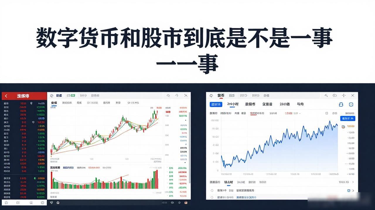 数字货币和股市到底是不是一回事