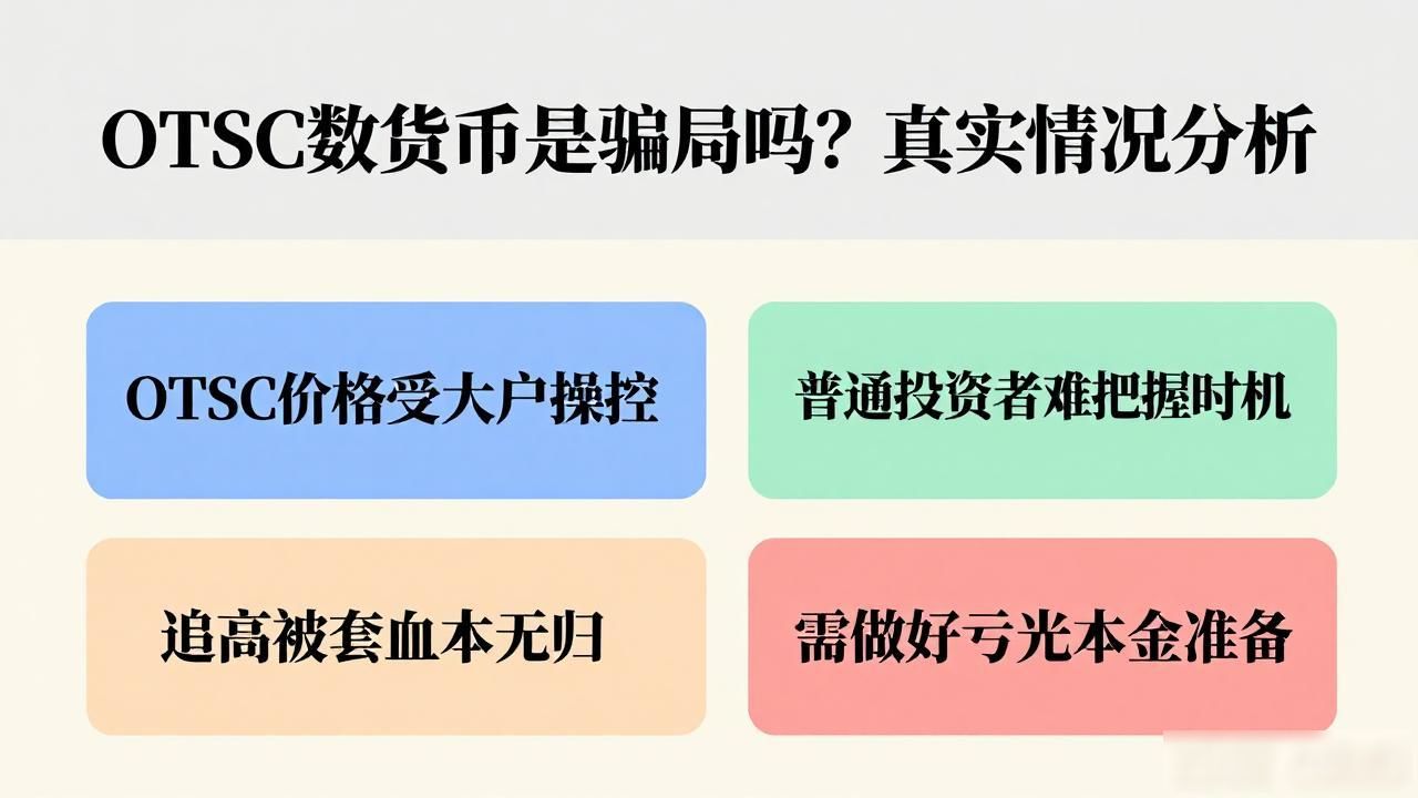 OTSC数字货币是骗局吗？真实情况分析