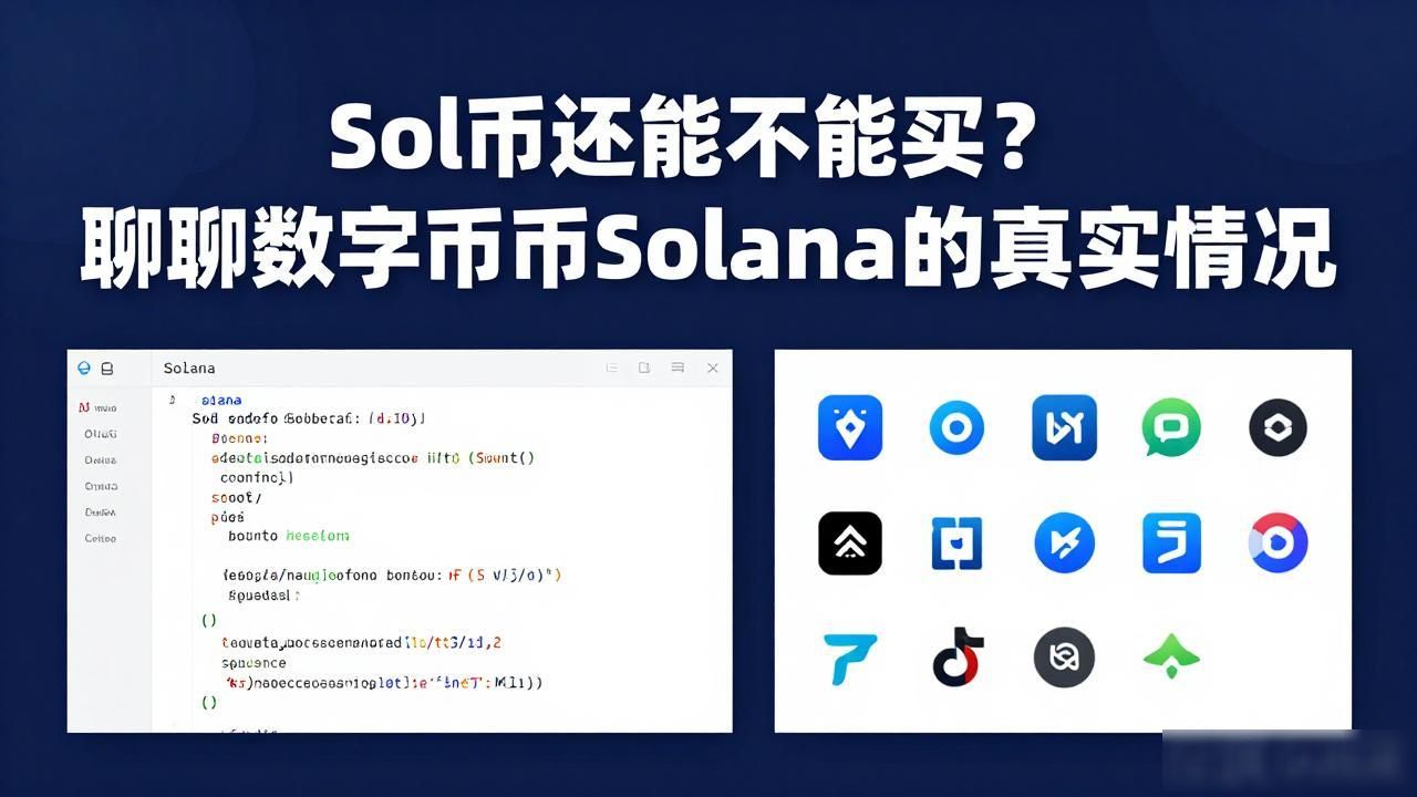 Sol币还能不能买？聊聊数字货币Solana的真实情况