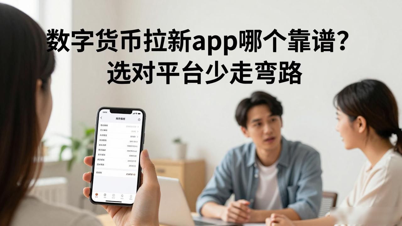 数字货币拉新app哪个靠谱？选对平台少走弯路