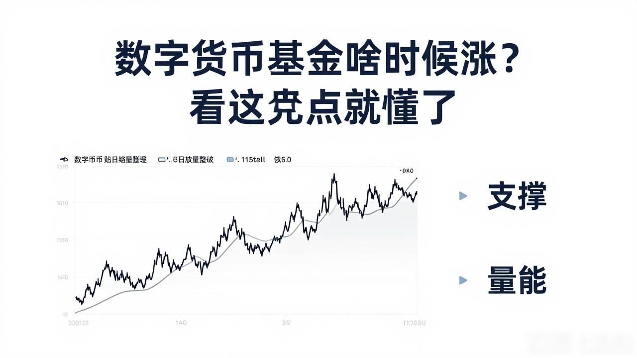 数字货币基金啥时候涨？看这几点就懂了